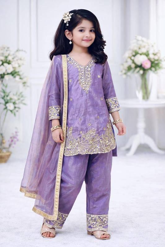 Premium Quality Ready to Wear Silk Kids clothing market in Surat
